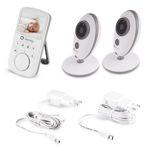 Babyphone vidéo Lionelo Babyline 5.1 White