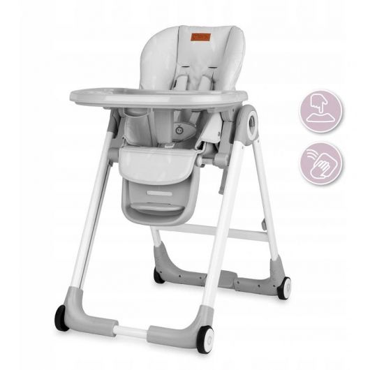 Chaise Haute Momi Luxuria Light Gray