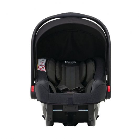 Poussette double évolutive Graco Stadium Duo black grey + 2 coques Snugride i-size Midnight Black
