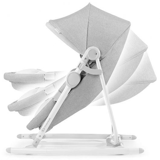 Transat balancelle 5 en 1 Kinderkraft NolaStone Grey