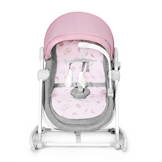Transat balancelle 5 en 1 Kinderkraft Nola Peony Rose