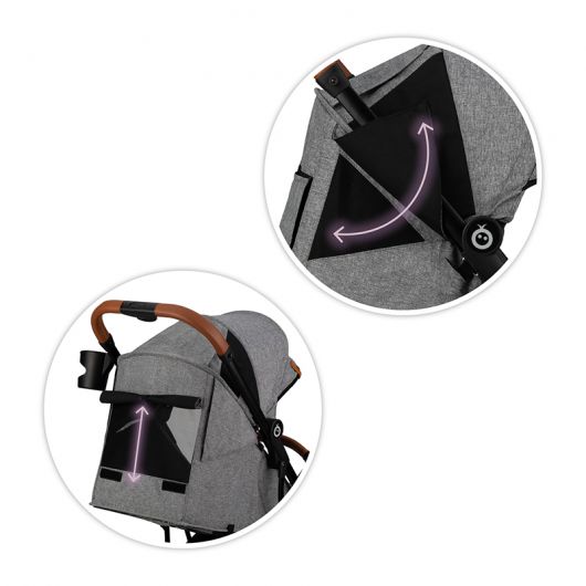 Poussette MoMi Ofra Gray