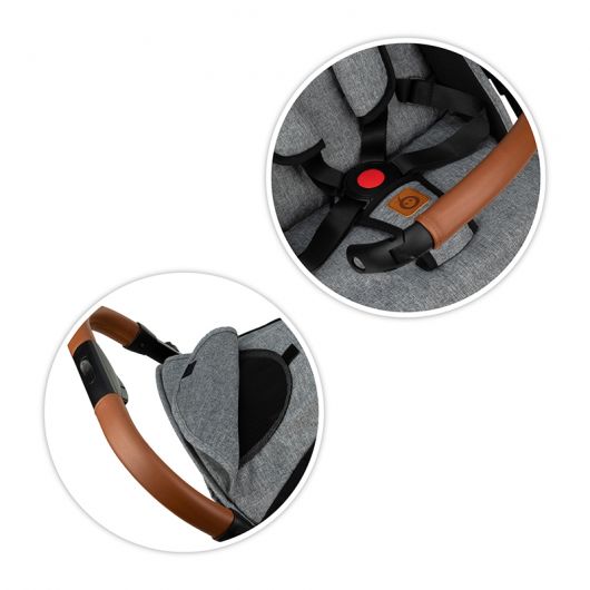 Poussette MoMi Ofra Gray