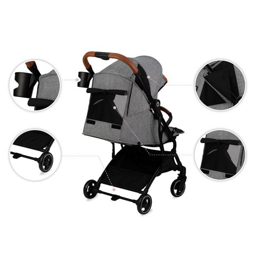 Poussette MoMi Ofra Gray