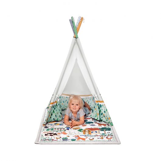 Tapis d'éveil 3 en 1 Kinderkraft Little Gardener