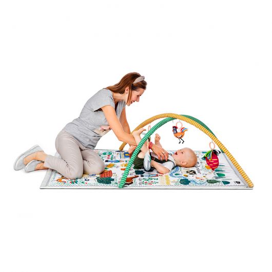 Tapis d'éveil 3 en 1 Kinderkraft Little Gardener