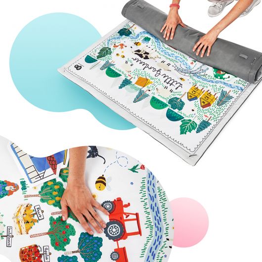 Tapis d'éveil 3 en 1 Kinderkraft Little Gardener