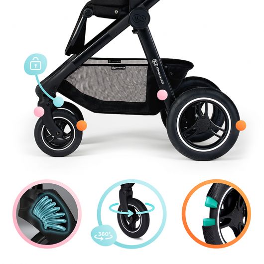 Poussette combinée Kinderkraft Everyday Bird