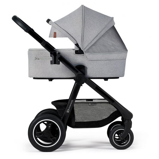 Poussette combinée Kinderkraft Everyday Light Grey