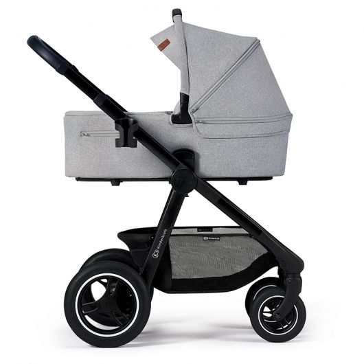 Poussette combinée Kinderkraft Everyday Light Grey