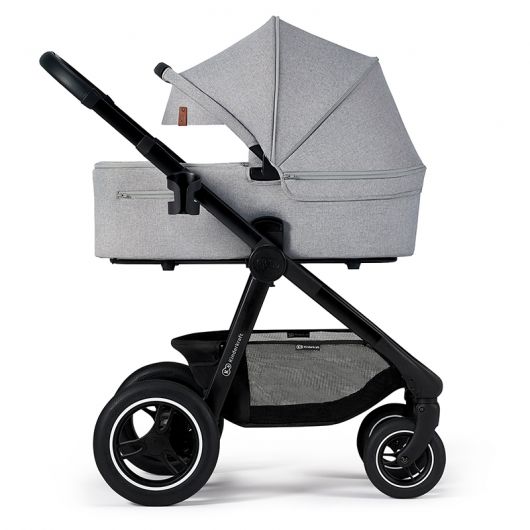 Poussette combinée Kinderkraft Everyday Light Grey
