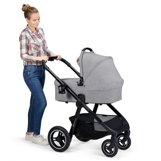 Poussette combinée Kinderkraft Everyday Dark Grey