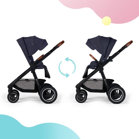 Poussette combinée Kinderkraft Everyday Denim