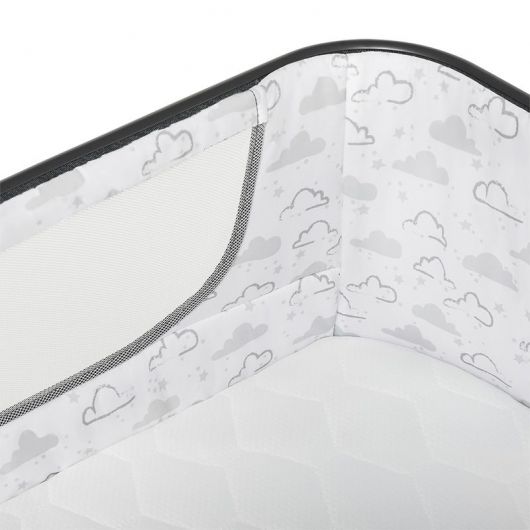 Lit cododo Lionelo Timon Graphite + matelas