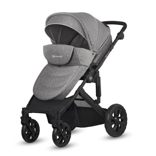 Poussette 3 en 1 Kinderkraft Prime Lite Grey