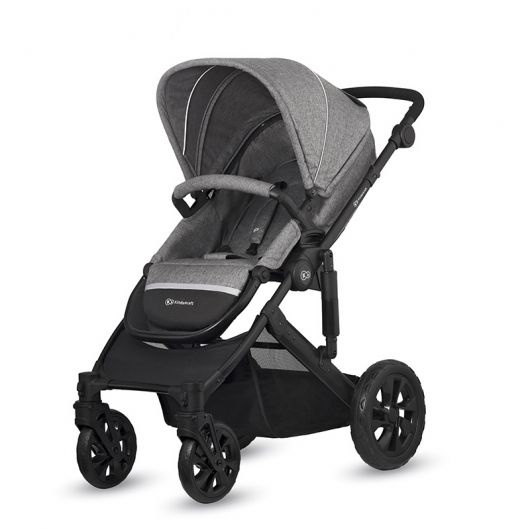 Poussette 3 en 1 Kinderkraft Prime Lite Grey