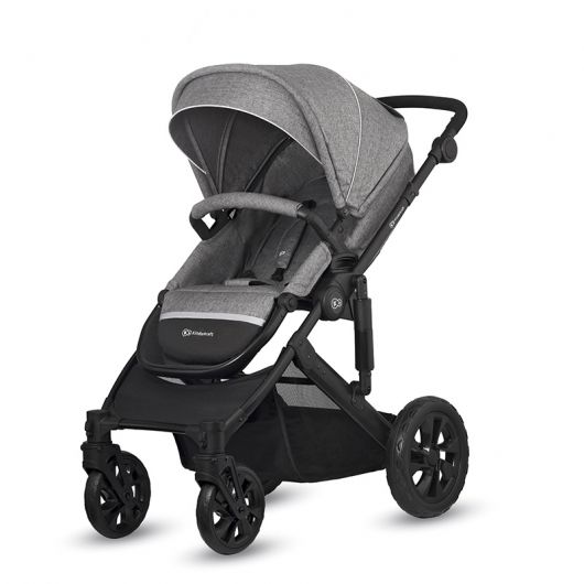 Poussette 3 en 1 Kinderkraft Prime Lite Grey