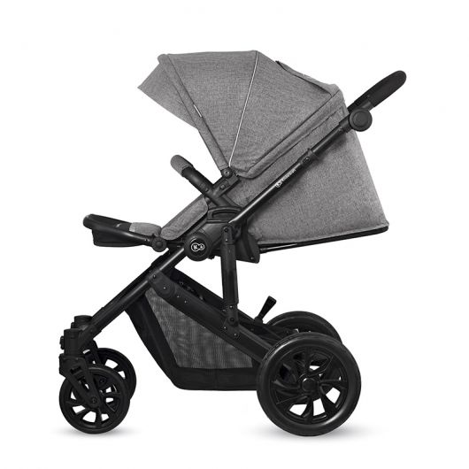 Poussette 3 en 1 Kinderkraft Prime Lite Grey