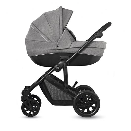 Poussette 3 en 1 Kinderkraft Prime Lite Grey
