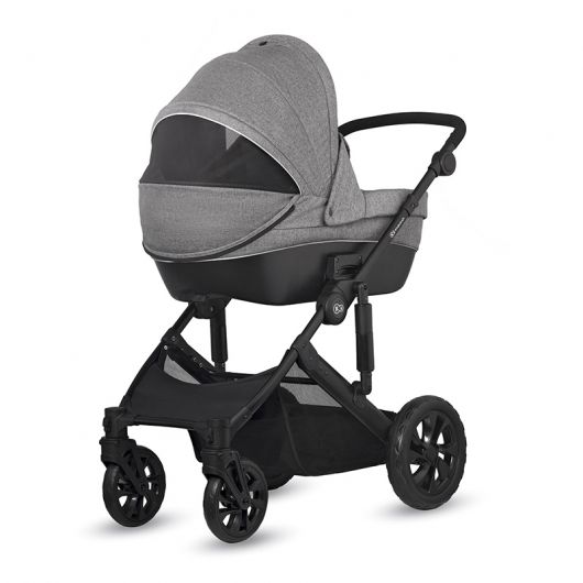 Poussette 3 en 1 Kinderkraft Prime Lite Grey