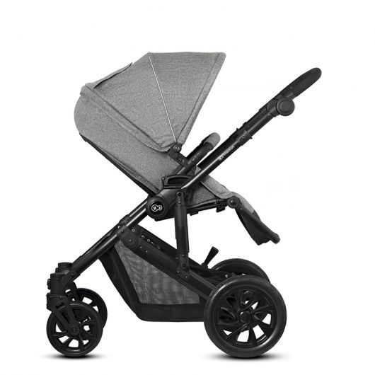 Poussette 3 en 1 Kinderkraft Prime Lite Grey