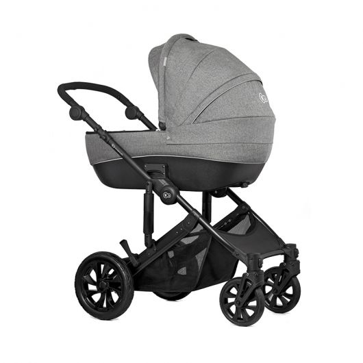 Poussette 3 en 1 Kinderkraft Prime Lite Grey