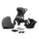 Poussette 3 en 1 Kinderkraft Prime Lite Black Anthracite