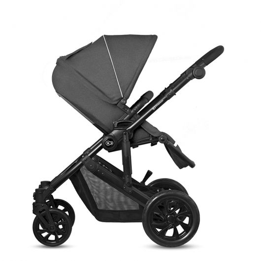 Poussette 3 en 1 Kinderkraft Prime Lite Black Anthracite