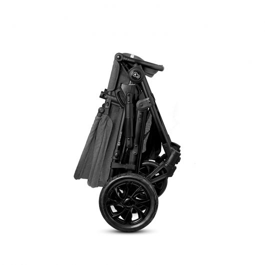 Poussette 3 en 1 Kinderkraft Prime Lite Black Anthracite