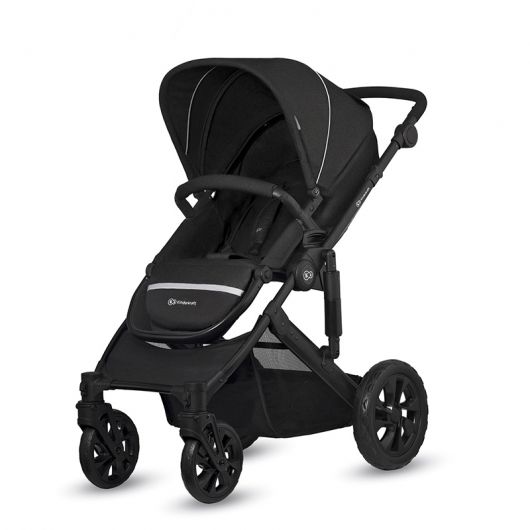 Poussette 3 en 1 Kinderkraft Prime Lite Deep Black