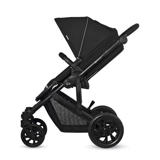 Poussette 3 en 1 Kinderkraft Prime Lite Deep Black
