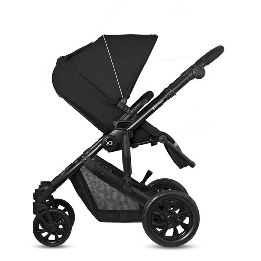 Poussette 3 en 1 Kinderkraft Prime Lite Deep Black