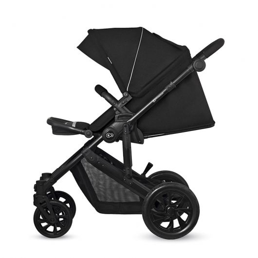 Poussette 3 en 1 Kinderkraft Prime Lite Deep Black