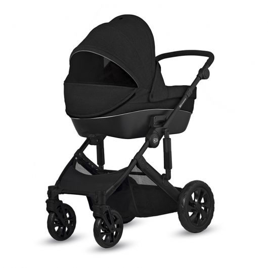 Poussette 3 en 1 Kinderkraft Prime Lite Deep Black