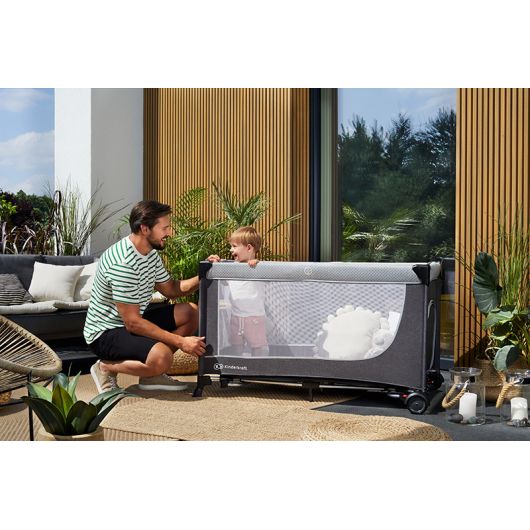 Lit parapluie Kinderkraft Leody Pink