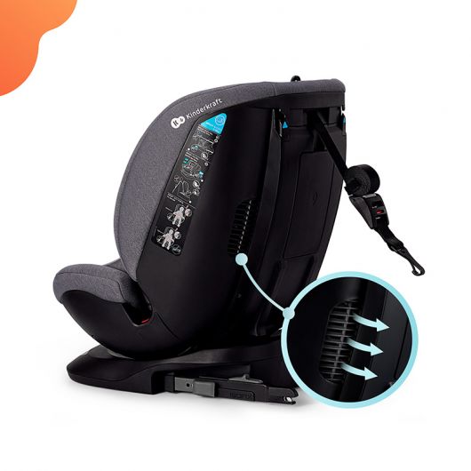 Siège auto Kinderkraft Xpedition Black