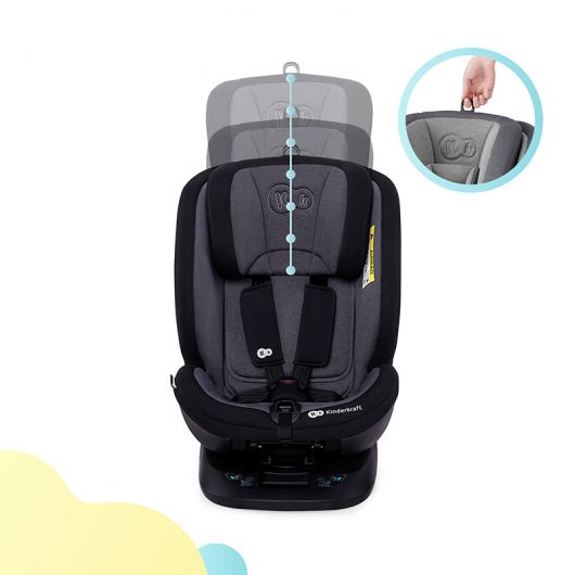 Siège auto Kinderkraft Xpedition Black