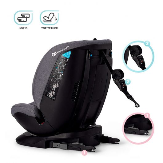 Siège auto Kinderkraft Xpedition Black