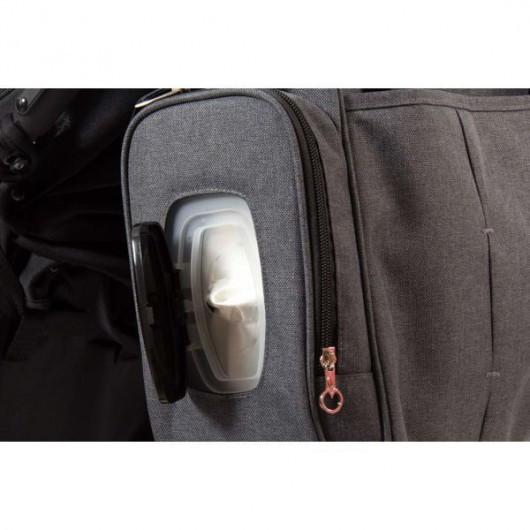 Sac à langer Baby Monsters Universel gris chiné 