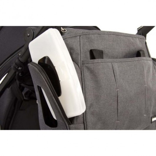 Sac à langer Baby Monsters Universel gris chiné 