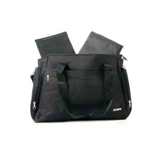 Sac à langer easy twin noir Baby Monsters