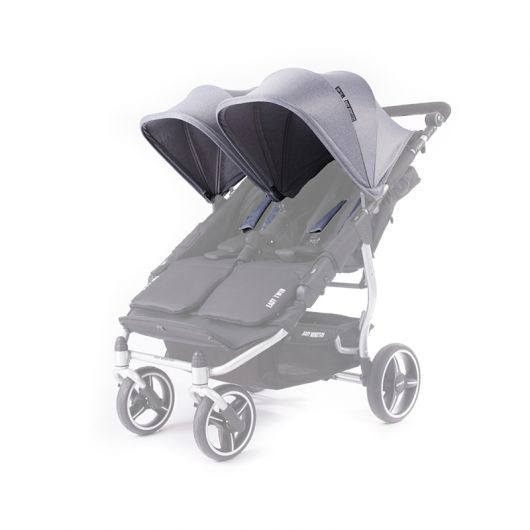 Pack couleur Baby Monsters Easy Twin 3S Reversible Heather Grey