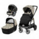 Poussette 3 en 1 Peg Perego Veloce - Nacelle - Coque Primo Viaggio Lounge Graphic Gold