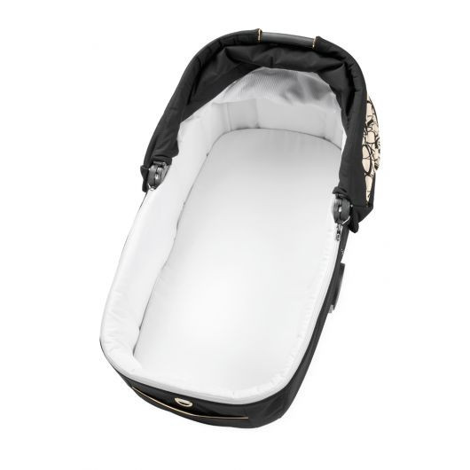 Poussette 3 en 1 Peg Perego Veloce - Nacelle - Coque Primo Viaggio Lounge Graphic Gold