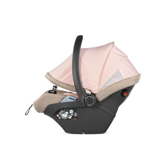 Poussette combinée Peg Perego Veloce - Coque Primo Viaggio Lounge Mon Amour