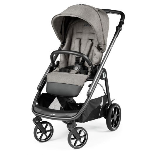 Poussette 3 en 1 Peg Perego Veloce - Nacelle - Coque Primo Viaggio Lounge City Grey