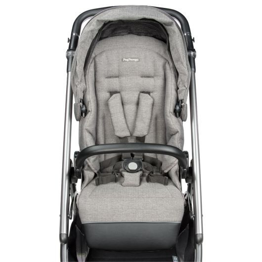Poussette 3 en 1 Peg Perego Veloce - Nacelle - Coque Primo Viaggio Lounge City Grey