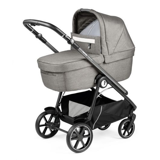 Poussette 3 en 1 Peg Perego Veloce - Nacelle - Coque Primo Viaggio Lounge City Grey