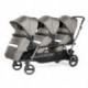 Poussette triple Peg Perego Triplette Piroet Pop Up City Grey