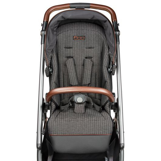 Poussette 3 en 1 Peg Perego Veloce - Nacelle - Coque Primo Viaggio Lounge Fiat 500